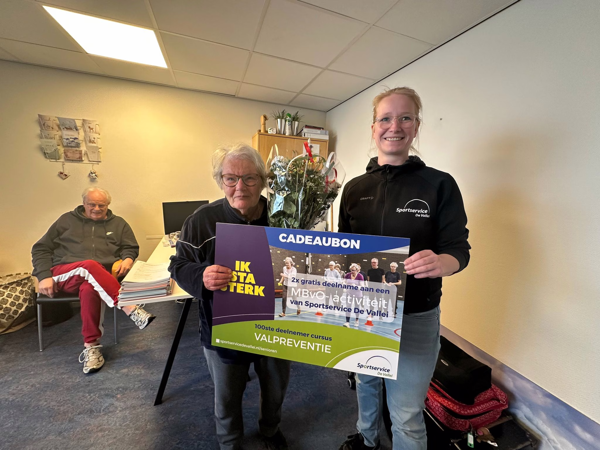 100ste deelnemer cursus Valpreventie