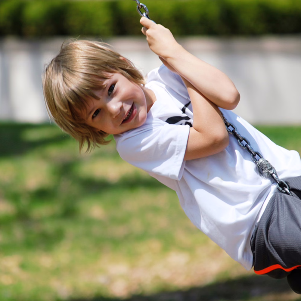 Ik speel elke dag buiten