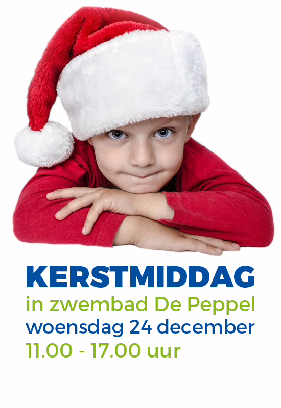Kerstmiddag tijdens recreatief zwemmen