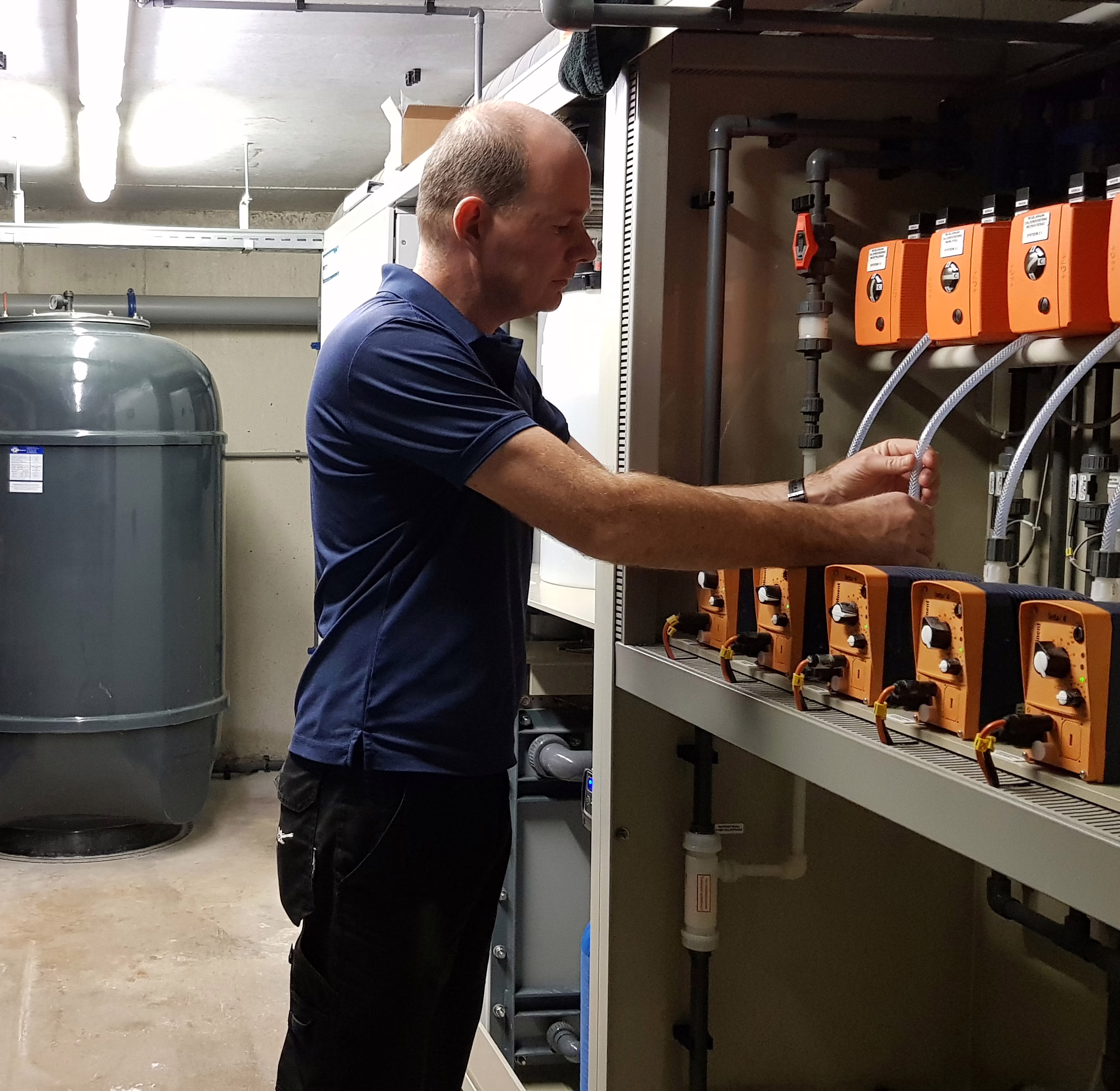 Techniek zwembad De Peppel