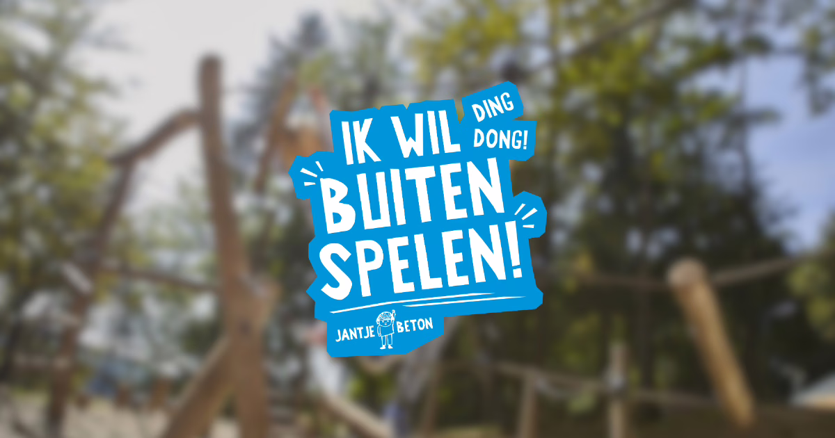 Buitenspelen Jantje Beton