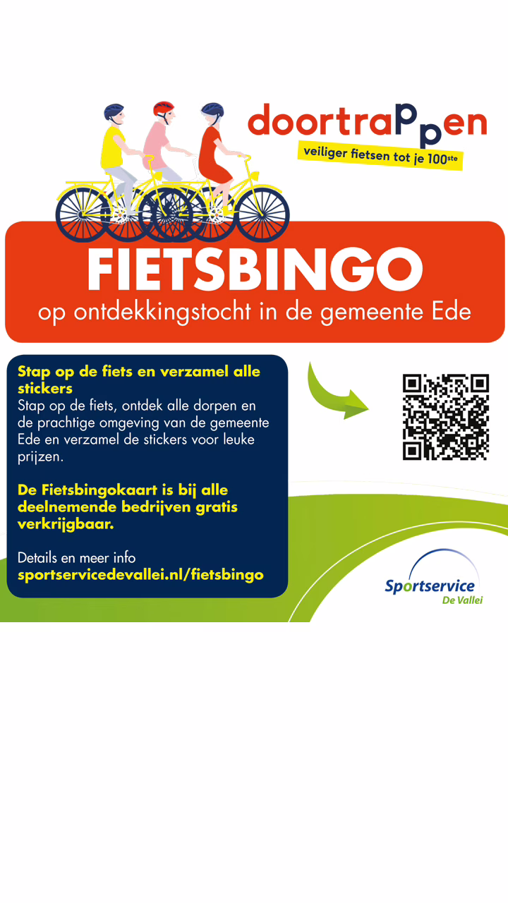 Doortrappen Fietsbingo